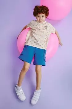 Шорты хлопковые на кулиске с карманами GIOCO