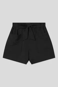 Шорты на эластичном поясе с бантом и карманами Mayoral