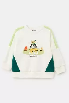 Свитшот трикотажный с принтом Balabala