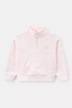 Толстовка хлопковая с воротником на молнии Balabala