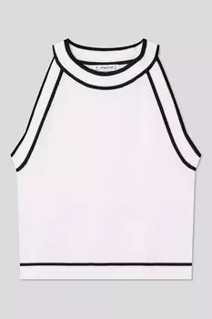 Топ трикотажный без рукавов с контрастными деталями Mayoral