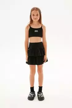 Юбка хлопковая с воланами Bell Bimbo