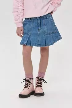 Юбка джинсовая с карманами в складку Choupette