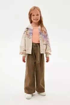 Бомбер хлопковый с принтом Bell Bimbo