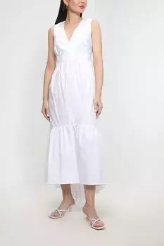 Длинное платье ассиметричного кроя FRACOMINA