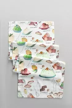 Дорожка настольная хлопковая Dessert COINCASA