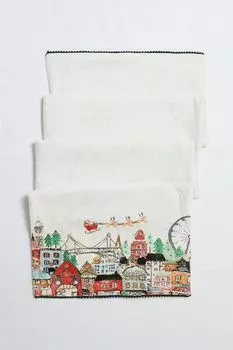 Дорожка настольная хлопковая с принтом Casette COINCASA