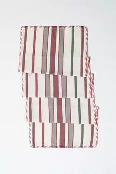 Дорожка настольная хлопковая с принтом COINCASA