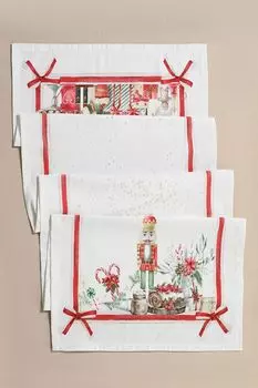 Дорожка настольная хлопковая с принтом Favola COINCASA