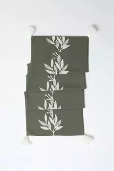 Дорожка настольная хлопковая с принтом Lino Pigne COINCASA