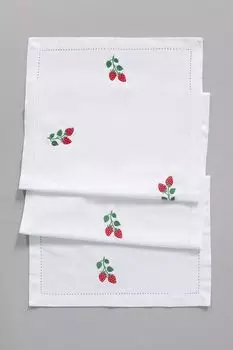 Дорожка настольная с принтом Daisy Emb Twill COINCASA