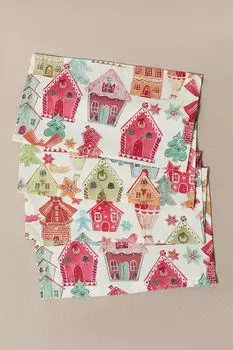 Дорожка настольная с принтом Gingerbread COINCASA