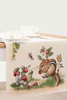 Дорожка настольная с принтом Лесное царство Le Gobelin