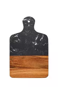 Доска сервировочная из мрамора и акации Liberty Jones