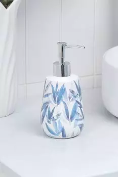 Дозатор для жидкого мыла керамический с принтом Akvarel Moroshka