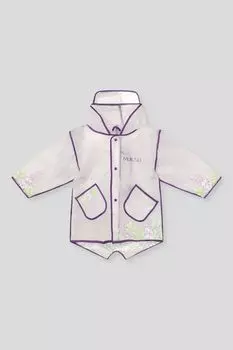 Дождевик с капюшоном и принтом Mursu