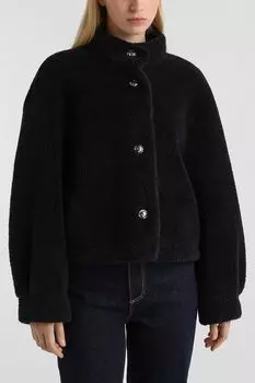 Дубленка двухсторонняя из экокожи Emme Marella