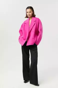 Двубортное пальто-бушлат Fashion Rebels