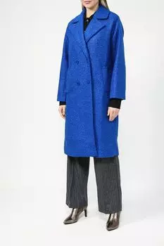 Двубортное пальто прямого кроя Twist