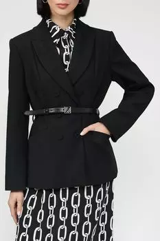 Двубортный пиджак с ремешком Ipekyol