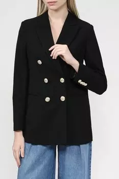 Двубортный пиджак свободного кроя Piombo