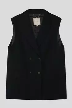 Двубортный жилет Silver Spoon