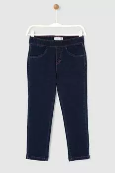 Джеггинсы из денима с контрастной прострочкой Freestyle