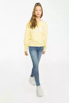 Джеггинсы с эффектом потертости Reporter Young