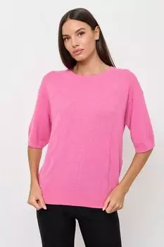 Джемпер шерстяной с коротким рукавом текстурный Franco Vello