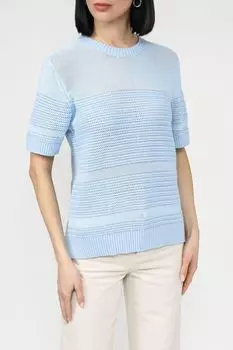 Джемпер хлопковой с коротким рукавом Auranna