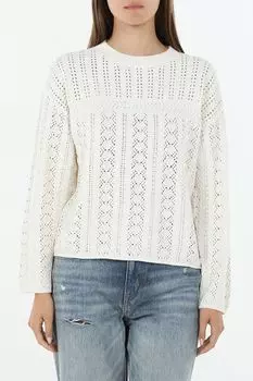 Джемпер хлопковый ажурный PEPE JEANS