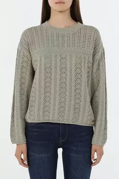 Джемпер хлопковый ажурный PEPE JEANS