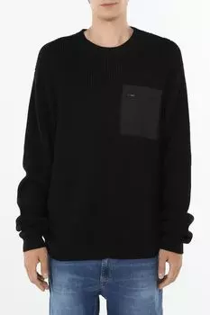 Джемпер хлопковый с карманом на молнии Antony Morato