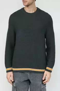 Джемпер хлопковый с контрастными деталями Marc O'Polo Denim