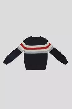 Джемпер хлопковый с контрастными деталями Nukutavake