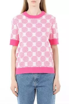 Джемпер хлопковый с коротким рукавом BELUCCI