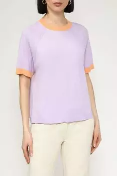 Джемпер хлопковый с коротким рукавом Esprit Casual