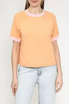 Джемпер хлопковый с коротким рукавом Esprit Casual