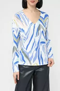 Джемпер хлопковый с принтом Gerry Weber