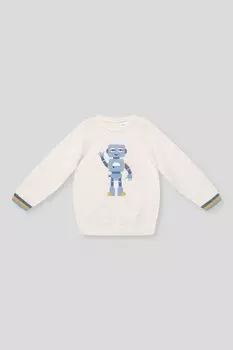 Джемпер хлопковый с принтом Mayoral