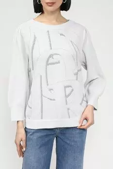 Джемпер хлопковый с принтом Monari