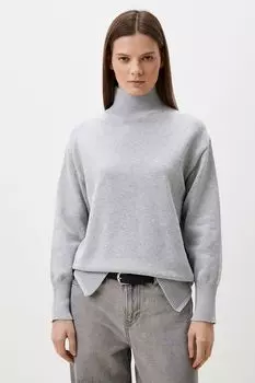 Джемпер хлопковый с воротником стойкой Auranna