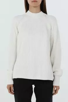 Джемпер хлопковый с воротником стойкой Calvin Klein Jeans