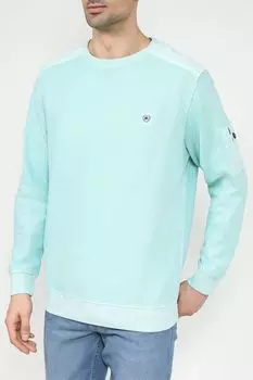 Джемпер хлопковый со вставками LERROS