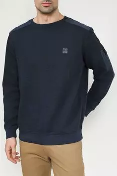 Джемпер хлопковый со вставками LERROS