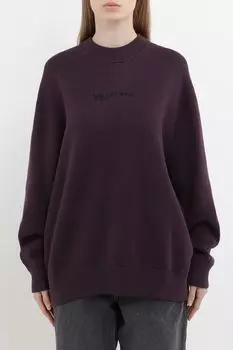 Джемпер хлопковый свободного кроя Karl Lagerfeld Jeans