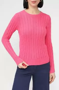 Джемпер хлопковый текстурной вязки Piombo