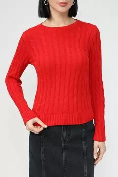 Джемпер хлопковый текстурной вязки Piombo