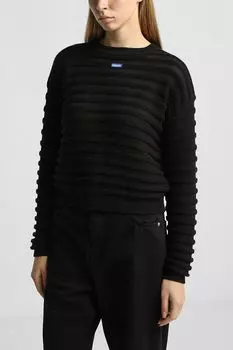 Джемпер хлопковый текстурный HUGO