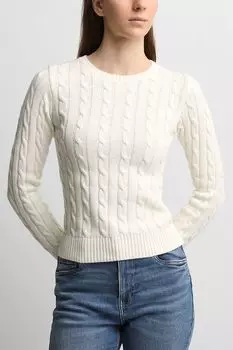 Джемпер хлопковый текстурный Piombo